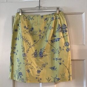 Talbots size 10 skirt, green